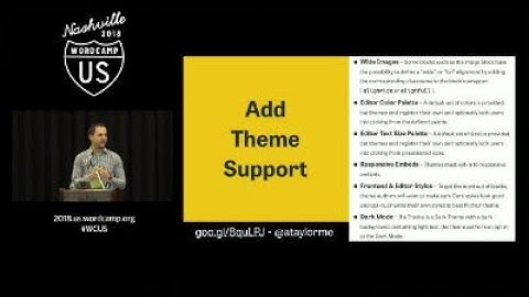 Andrew Taylor: Holy Blockamole: Tips On Learning Block Development