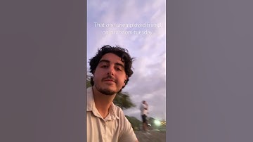 Thumbnail of That one unemployed friend on a random tuesday #travel #beach #shorts