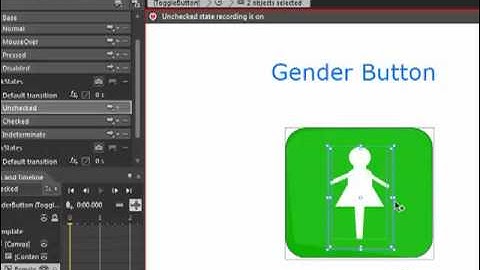 Silverlight 4: Creating Gender Button using Exp Blend 4