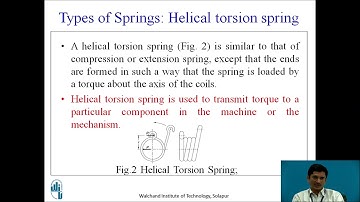 Design of spring Part I