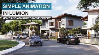 SIMPLE ANIMATION using LUMION 10 with move and advanced move effects ep. 2
