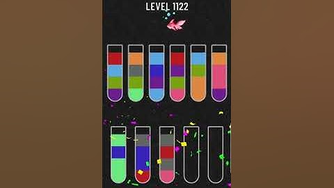 Water Sort Puzzle - Level 1121 & 1122