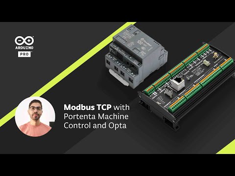 Modbus TCP with the Arduino Portenta Machine Control & Opta