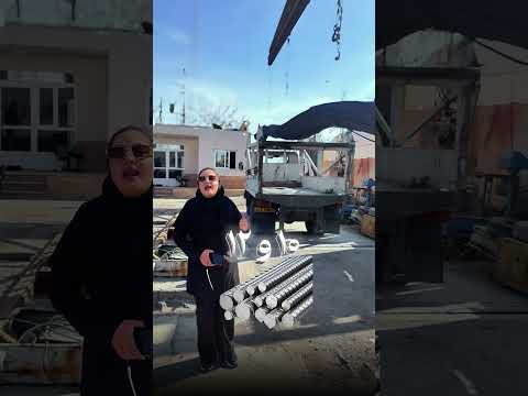 ارسال میلگرد از انبار دوم آهن تسلیمی به مقصد مشتری عزیز