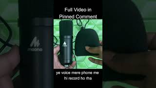 Mic Connect to Phone ? very easy maono maonocaster maonomic tech microphone mic gaming new