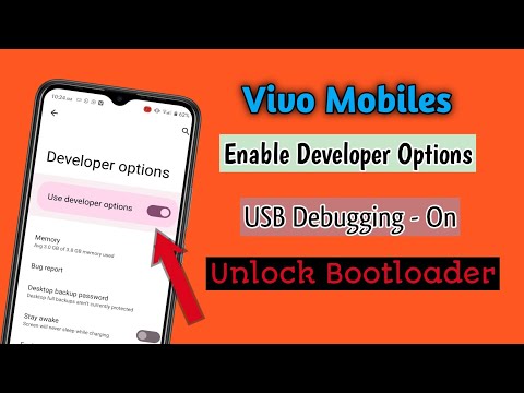 Developer Options On Vivo V23e V25e V27e Y33 Y35 Y36 - How to enable developer - USB debugging on