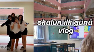 OKULUM AÇILDI😩 | OKULUN İLK GÜNLERİ VLOG