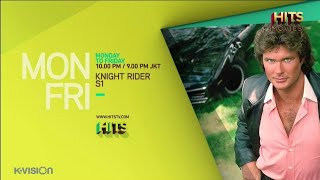 HITS TV Asia - Khight Rider S1 - crosspromo on HITS MOVIES Asia
