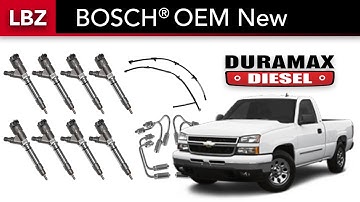 LBZ Injector Replacement Kit (Bosch® New) Duramax 2006-2007.5