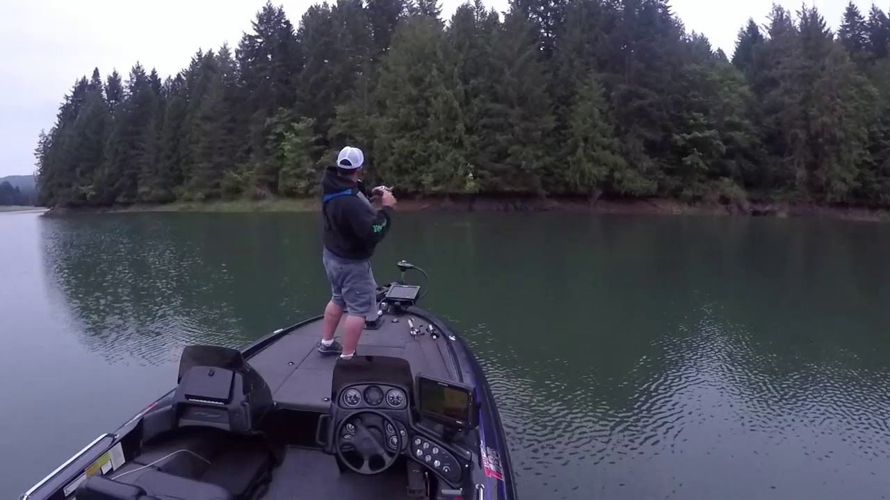 Hagg Lake Bass Fishing July 5 2019 - YouTube