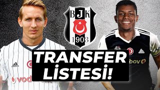 Yıldız Forvetler Beşiktaşa Geliyor Flaş Transfer Gündemi Luuk De Jong, Wesley, Kenan Karaman