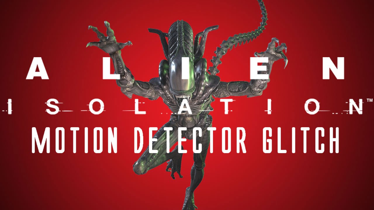 Alien: Isolation Motion Detector Glitch - YouTube