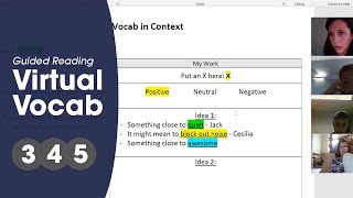Grades 3-5: Vocab in Context, Virtual Guided Reading Net Worth