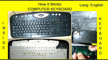 How it works Computer Keyboard and inside | English (अंग्रजी)