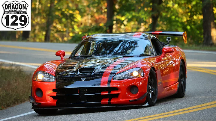 ACR VIPER CHASING DOWN PORSCHE GT3 AT TAIL OF THE DRAGON!