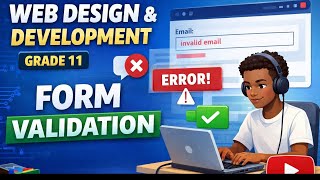 Web Design and Development Grade 11  Data validation for HTML amharic vidio