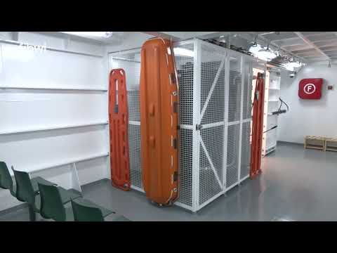 “El Duque de Ahumada” de la Guardia Civil permanece fondeado en la estación naval de Porto Pi