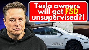 Tesla zegt dat FSD Unsupervised binnenkort voor ALLE Tesla-eigenaren wordt ingeschakeld
