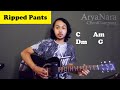 Chord Gampang (Ripped Pants Spongebob) by Arya Nara (Tutorial Gitar) Untuk Pemula