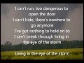 Living in the Eye of the Storm - Trapt - Lyrics