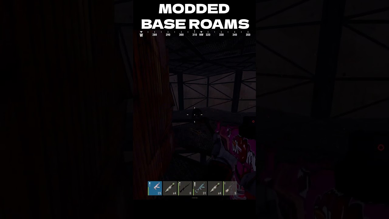 ROAMS IN CLAN MODDED BASE rust