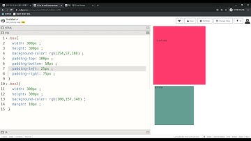 css 속성 기초 - padding // margin // 가운데 정렬