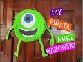 | DIY PIÑATA  MIKE WAZOWSKI | PIÑATA CARTÓN | HALLOWEEN |