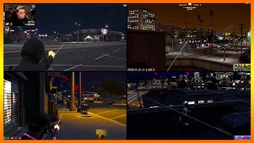 RUST Wipe Street Team Around Mega Mall WAR Day 2 (multiple pov) | Nopixel GTA