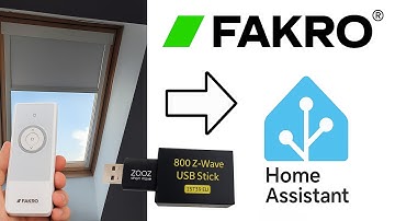 How to Connect FAKRO Z-Wave to Home Assistant and Remote Control at the Same Time