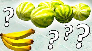 WHICH MELON IS FAKE?! (GMod Prop Hunt)