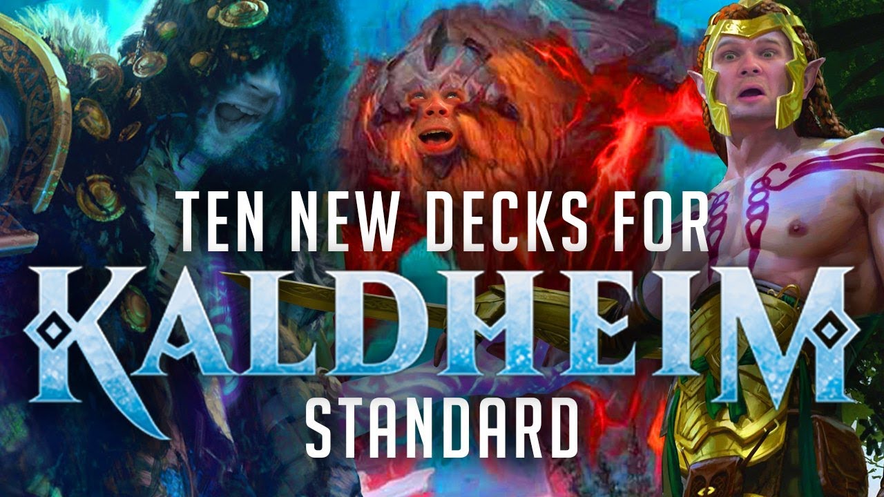 TEN New Decks For Kaldheim Standard - Giants, Elves, Snow, and More!