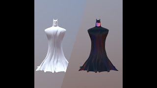 تلوين مجسم باتمان ثلاثي الابعاد في برنامج بروكريت how to coloring batman 3d modeling with procreate screenshot 5