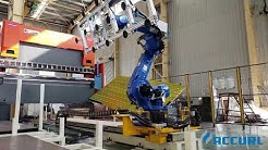 ACCURL 6 axis CNC Press Brake with Yaskawa Motoman Robot MH280II Bending Robotic Cell