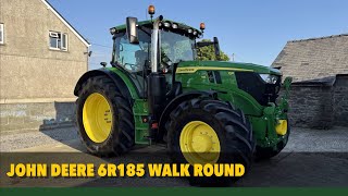 JOHN DEERE 6R 185 WALK AROUND
