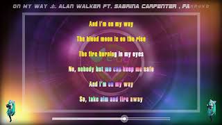[ EDM Kara Easy ] ❋ On My Way ❋ Alan Walker ft  Sabrina Carpenter & Farruko by Melody 54 views 5 years ago 3 minutes, 50 seconds
