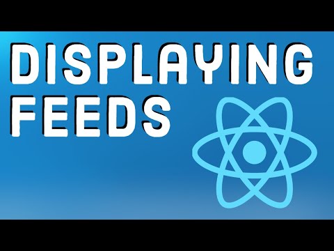 React Tutorial 19 - Displaying contents at Feeds component