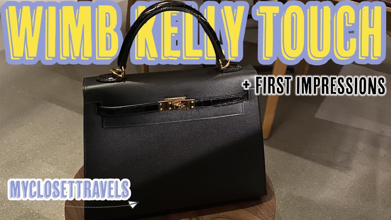 HERMES Kelly Touch What's In My Bag + First Impressions