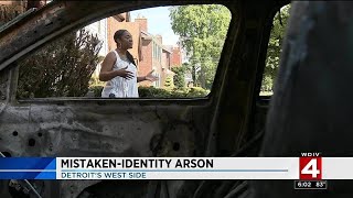 Mistaken-identity arson