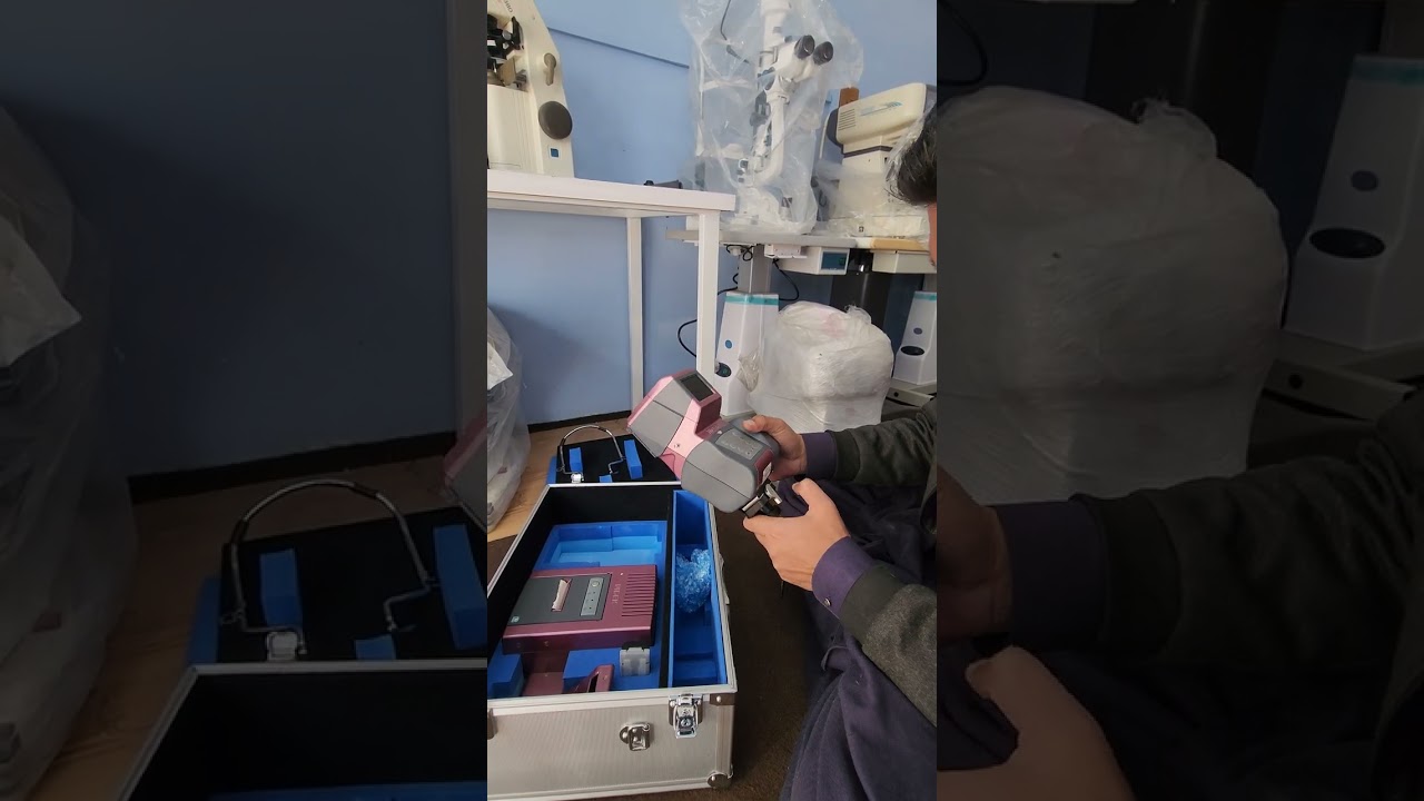 Nidek Handy Autorefractometer Ar30 video