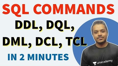 All MySQL Commands | DDL | DQL | DML | DCL | TCL | in 2 minutes