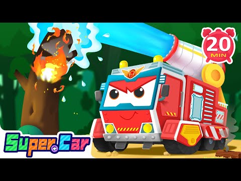 Forest Rescue Operation & More Super Car Cartoons & Nursery Rhymes | Kids Cartoons | Cars World