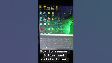 How to rename folder and delete file. #@CodeWithAditya1 #codewithaditya