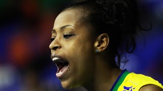 Incredible Mara Ferreira Leão | Best spikes | Highlights | VNL 2019 | HD |