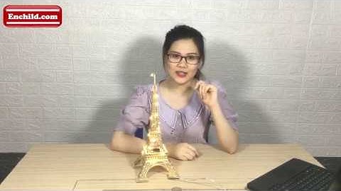 Review : Mô Hình Eiffel Tower Robotime TG501