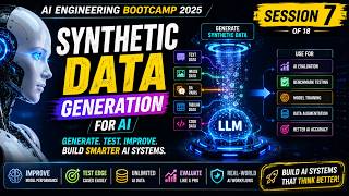 Synthetic Data Generation for AI 🔥 Train & Evaluate Smarter Models | AI Engineering Bootcamp 2025