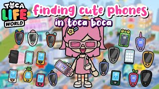 Where to find all PHONES in Toca Boca 💖😱 | NEW UPDATE PHONE | Toca Life World