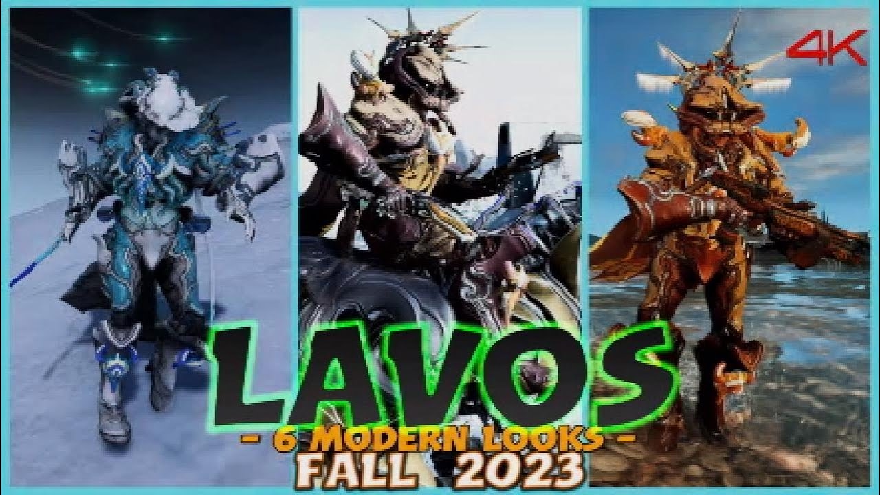 Lavos Fashion frame Fall 2023 Warframe Art-Fashion best - YouTube