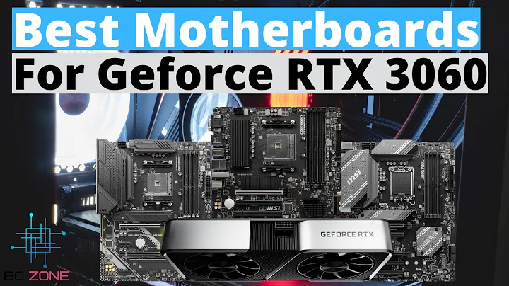 NVIDIA GeForce RTX 3060のための最適なマザーボードはこれ！（AMDとIntelのトップ3）