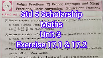Std 5 Scholarship | Exercise 17.1 & 17.2 | #maharashtraboard #maths #std5maths #scholarshipexam 