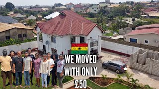 FAMILY OF 8 MOVED TO GHANA FROM THE UK AND HAVE NOW BUILT THEIR GHANA HOUSE IN KUMASI